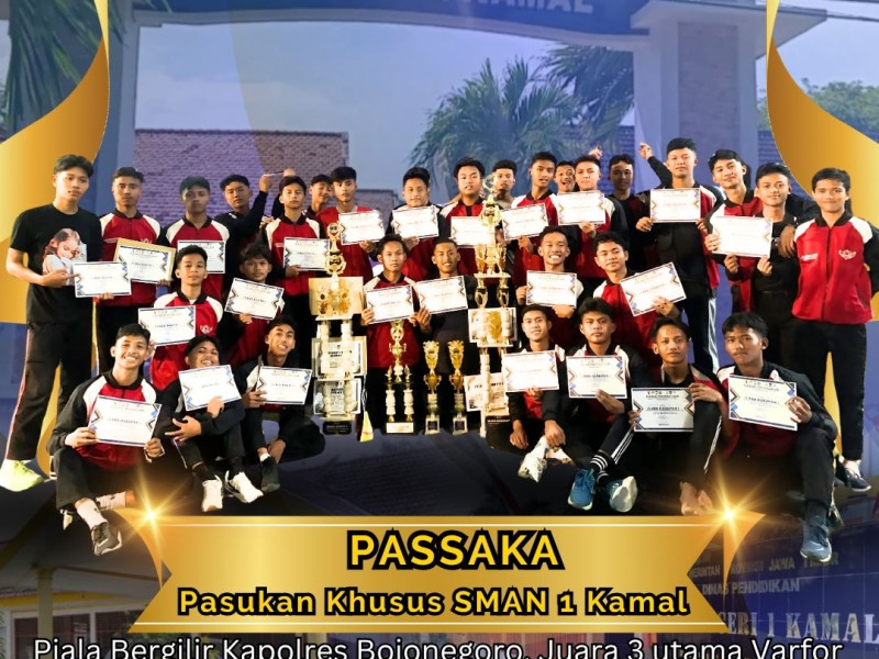 PASSAKA SMAN 1 Kamal Borong Prestasi di Ajang LKBB Tingkat Pulau Jawa