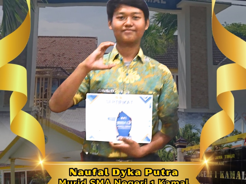 Naufal Dyka Putra Raih Predikat Peserta Terbaik pada Pelatihan Desain UI/UX